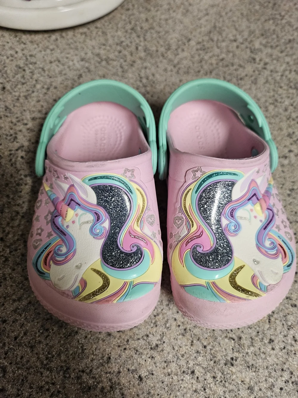 CROCS playful unicorn